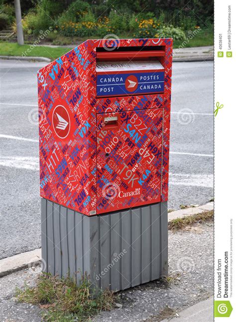 Canada Post Mailbox Editorial Photo Image Of Clean Access 40638401
