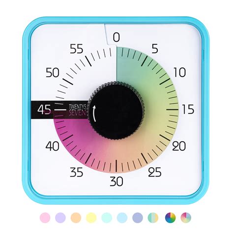 Visual Timer 75 Inch 60 Minute 1 Hour Countdown Timer For Kids