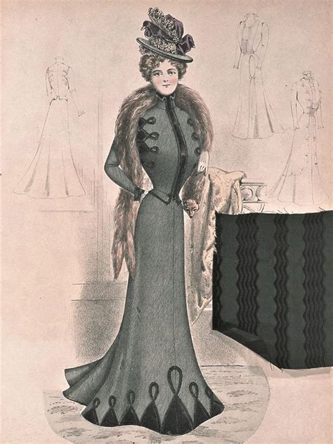 Le Costume Moderne 1899 Fashion History Fashion Plates Vintage Ladies