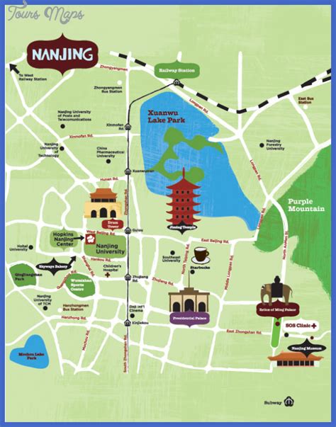 Hangzhou Map Tourist Attractions