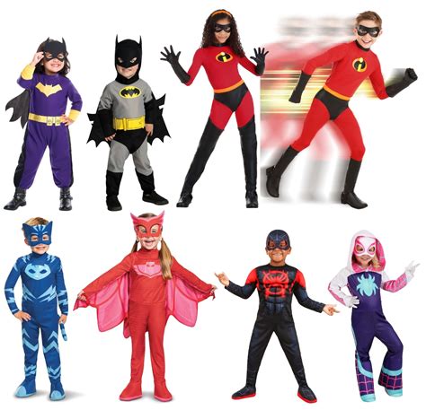 Superhero Capes For Birthday Party Dress Up Anime Cosplay Kids