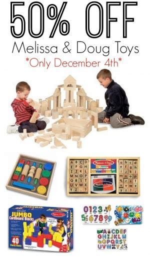 50 Off Select Melissa And Doug Toys On Amazon Today Only December 4th