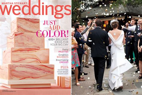 Martha Stewart Weddings Sneak Peek Brooklyn Bride Modern Wedding Blog