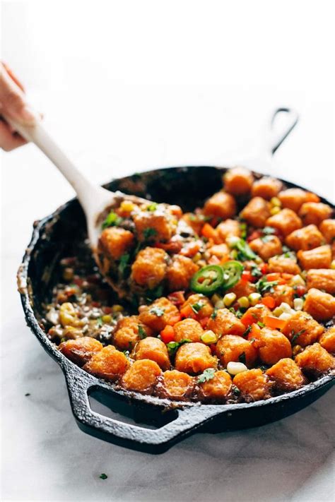 Check spelling or type a new query. Southwest Sweet Potato Tater Tot Hotdish - Pinch of Yum ...