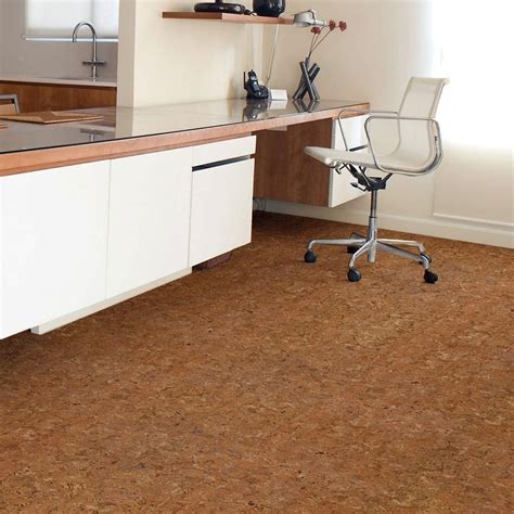Subfloors should not slope more than 1 per 6ft. TrafficMASTER Allure 6 in. x 36 in. Chandler Cork Light ...