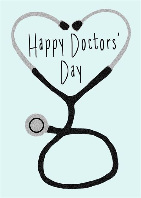 Happy Doctors Day Printable Card Etsy En 2020 Feliz Dia Del Medico