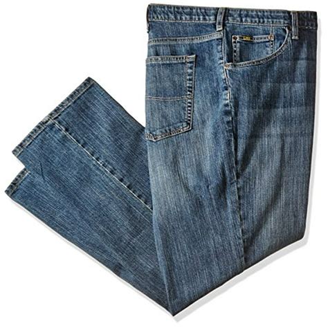 Lee Lee Mens Big Tall Premium Select Custom Fit Relaxed Straight Leg Jean