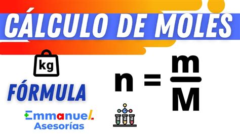 Cálculo De Moles Y Gramos Ejercicios De Química Paso A Paso Youtube