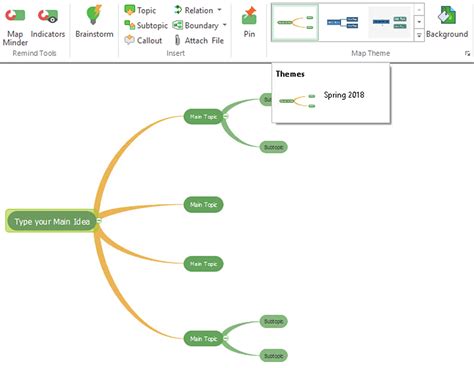How To Customize Mind Map Style Conceptdraw Helpdesk
