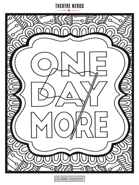 Pictures of broadway musical coloring pages and many more. Les Misérables Coloring Pages - Thespian Swag