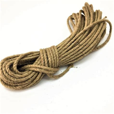 Jute Twine String Rope3mm4mm5mm6mm7mm Thicknatural Etsy
