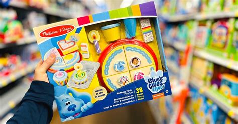 Melissa And Doug Blues Clues Birthday Party Play Set Only 10 On Amazon