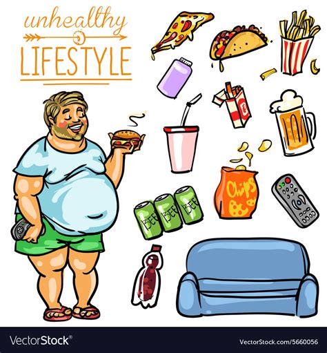 Healthy And Unhealthy Lifestyle Examples