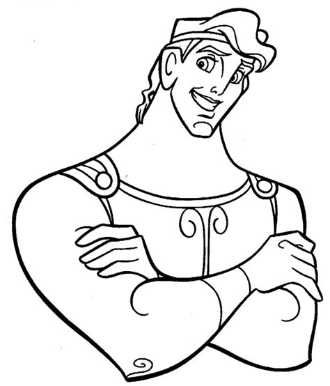 Hercules Dibujos Para Colorear