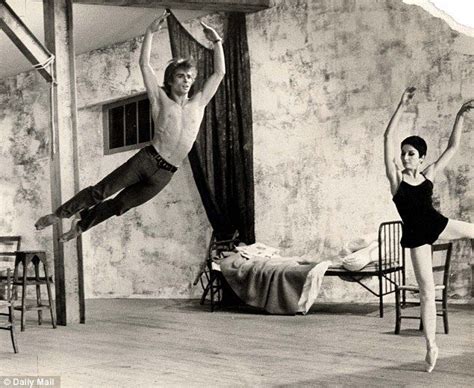 Legendary Russin Ballet Dancer Rudolf Nureyev In Rehearsals Alongside