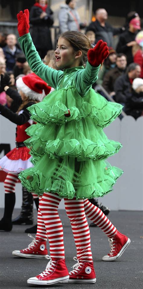 An ice castle or snowman theme, or those related to winter sports and pastimes such. Parade participants in Chicago's annual Thanksgiving parade wear festive holiday costumes ...