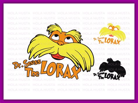 Dr Seuss Lorax SVG
