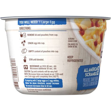 Just Crack An Egg All American Scramble Kit Breakfast Bowls 3 Oz