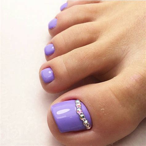 Toe Nail Art Pinca Purple Toe Nails Toe Nails Pedicure Designs