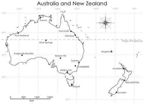 Australia Map Latitude And Longitude Map Of World