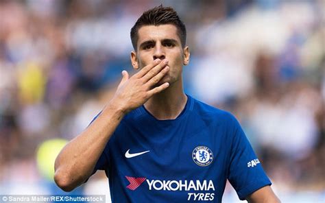 Alvaro Morata showed he has settled quickly at Chelsea ...