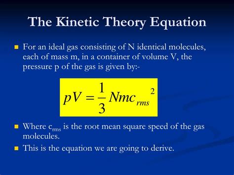 Ppt Kinetic Theory Of Gases Powerpoint Presentation Free Download Id1110468