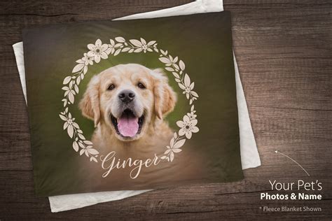 31 Top Images Personalized Pet Dog Book Custom Dog Blankets