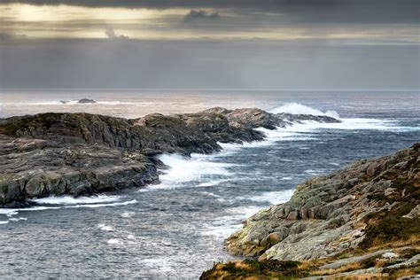 Norwegian Coast North Sea Coast From Golten Sotra Norway Martin