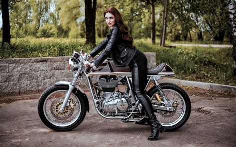 Katya And The Continental Gt Custom Cafe Racer Cafe
