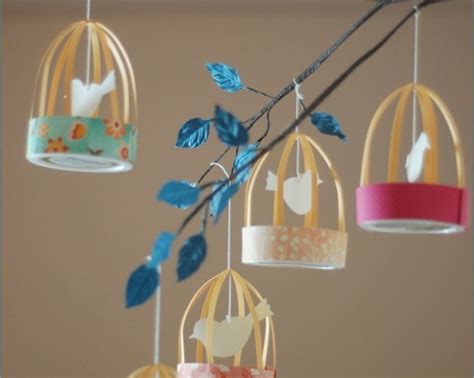 Paper Mobile 10 Beautiful Birdcage Craft Projects