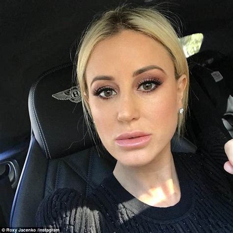 Roxy Jacenko Warns Against Too Much Lip Filler Daily Mail Online