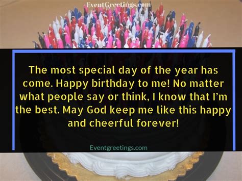 Happy Birthday To Me Quotes For Facebook Birthday Messages