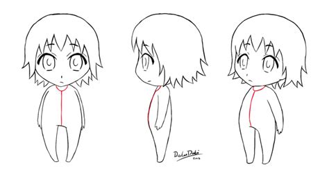 How To Draw Chibi Bodies Howto Techno