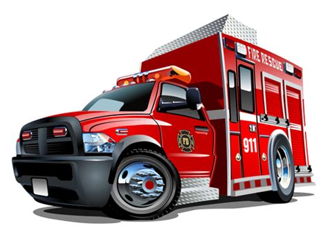 Fire Truck Vector At Collection Of Fire Truck Vector Free For Personal Use