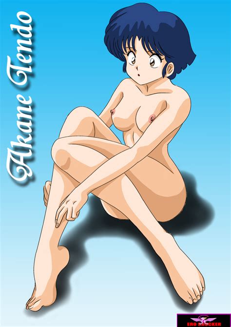 Rule 34 1girls Akane Tendo Barefoot Blue Hair Breasts Ero Shocker Feet Female Nude Ranma 12