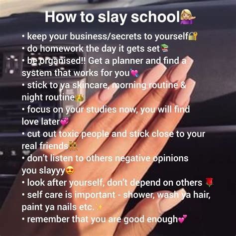 Pin By Cmrandall On Carolines How To Glow Up” High School Life