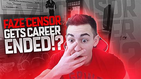 Faze Censor Gets Career Ended Youtube