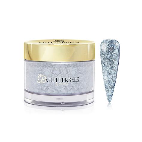 Glitterbels Pre Mixed Acrylic Powder Ice Gem Adel Professional