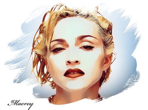 Madonna Drawing by Ralph Rey