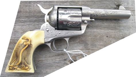 Colt Saa Engraved 41 Sheriffs Model 3 34 Inch Barrel
