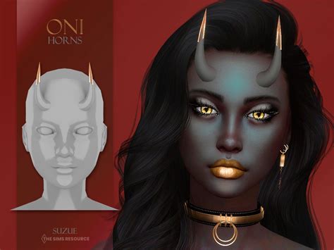 The Sims Resource Oni Horns