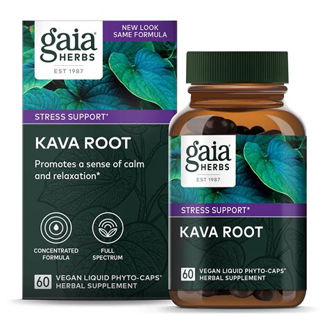 Buy Gaia S Kava Root Helps Sustain A Sense Of Natural Calm And