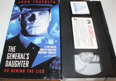 THE GENERALS DAUGHTER VHS 1999 John Travolta Madeleine Stowe James