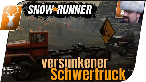 Snowrunner 12 Ice Road Trucker Offroad Truck Im Einsatz Zur Bergung