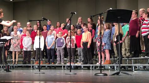 5th Grade Choir From Algona Youtube