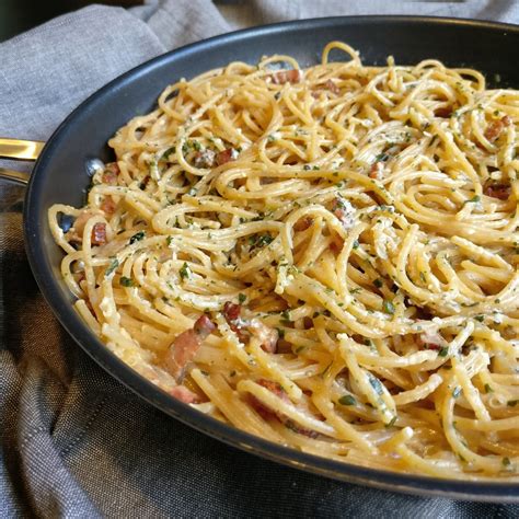 Spaghetti Alla Carbonara Herdgeflüster