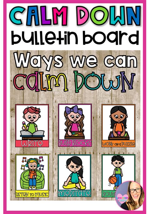 Calm Down Bulletin Board Social Emotional Learning In 2021 Social