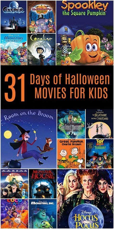 31 Days Of The Best Halloween Movies For Kids