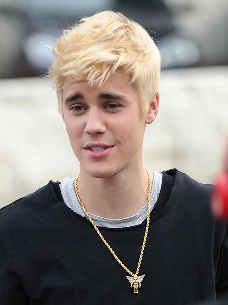 Woah Justin Bieber S Gone Platinum Blonde What S Quite A Change