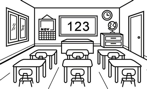 Detail Cara Menggambar Ruang Kelas Koleksi Nomer 8